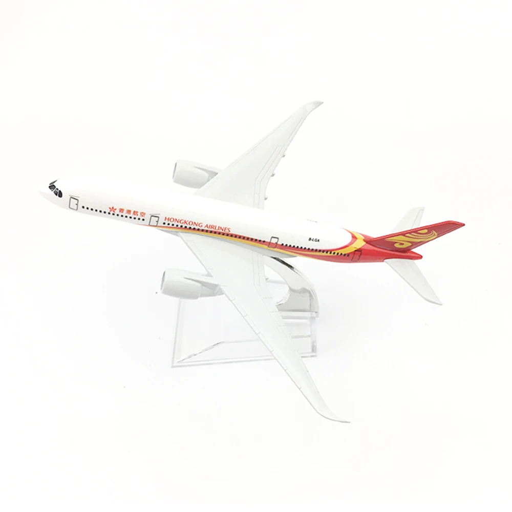 Самолёт в масштабе 1/400 самолёт Боинг 787 авиакомпании Гонконг 16 см модель самолета