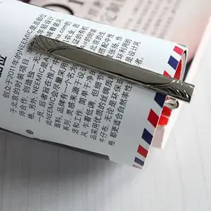 1 шт. модная застежка свадебный подарок новый зажим для галстука простой мужские
