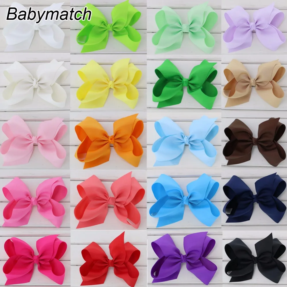 Babymatch 22 шт./лот 6 ''большой бутик лента для волос луки подростков девочек