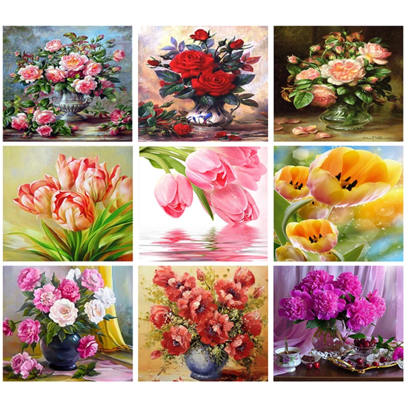 

5d diamond painting peony,new arrival,mazayka,diamond embroidery flowers,5d mosaic,full drill,diamond embroidery NEW TOOL