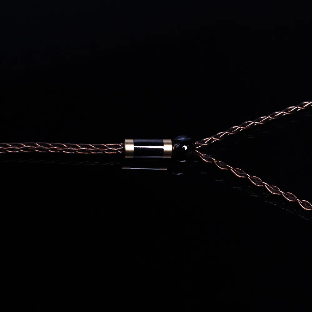 FENGRU DIY JCALLY коричневый JC08 5N OFC 8 акций 200 ядер кабель для наушников для Shure SE215 IE80 KZ ZST Pro ZSN ZS10 Pro ZSX