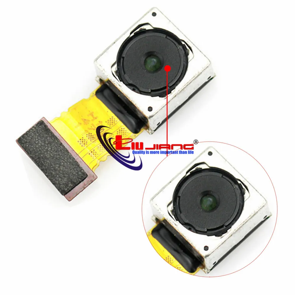 Для sony Z3 Z1 Compact Z2 Z4 Z5 Compact Mini D5803 D5833 Задняя Камера Основная большая камера Модуль гибкий кабель лента Запасная часть