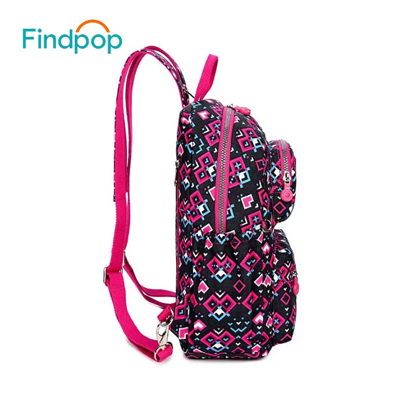 Женские рюкзаки с принтом Findpop для подростков холщовая школьная сумка новинка 2017