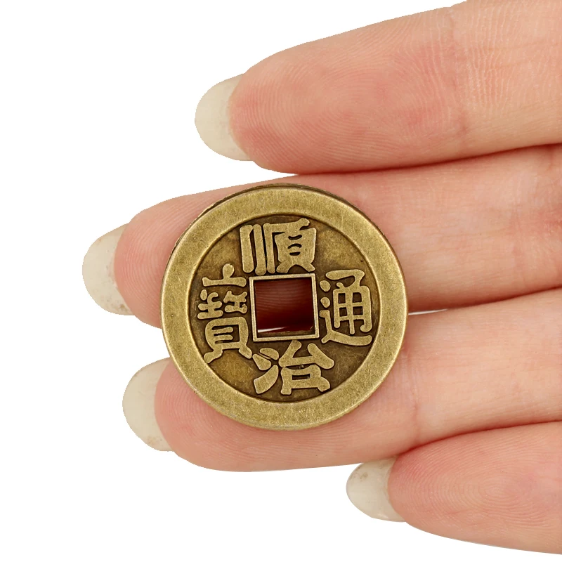 Монеты с пятью императорами в древнем китайском стиле искусственные монеты 50 шт.