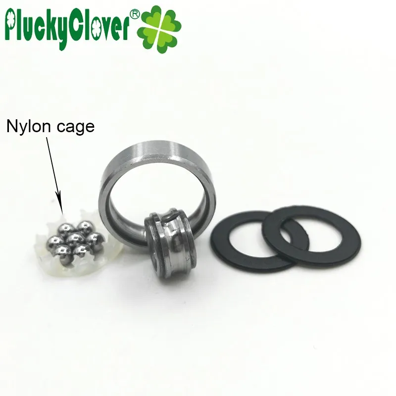 8 шт. Abec 11 супер быстрая скорость скейт Подшипник 608-2rs скейтборд подшипник колеса 608 слалом коньки роликовые катания тормоз скутер запчасти