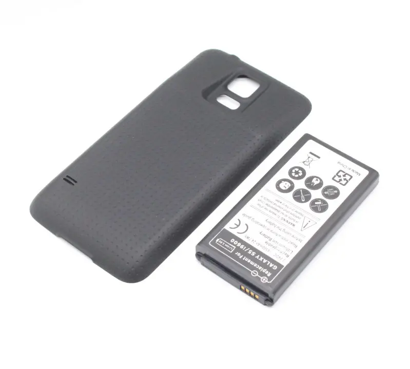 1x6500 мА/ч S5 i9600 расширенная батарея + задняя крышка для Samsung Galaxy SV I9600 I9602 SM-G900T G900V G900P