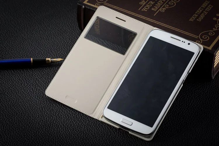 Кожаный чехол-книжка для Samsung Galaxy Grand 2 Duos G7102 G7105 G7106 | Мобильные телефоны и