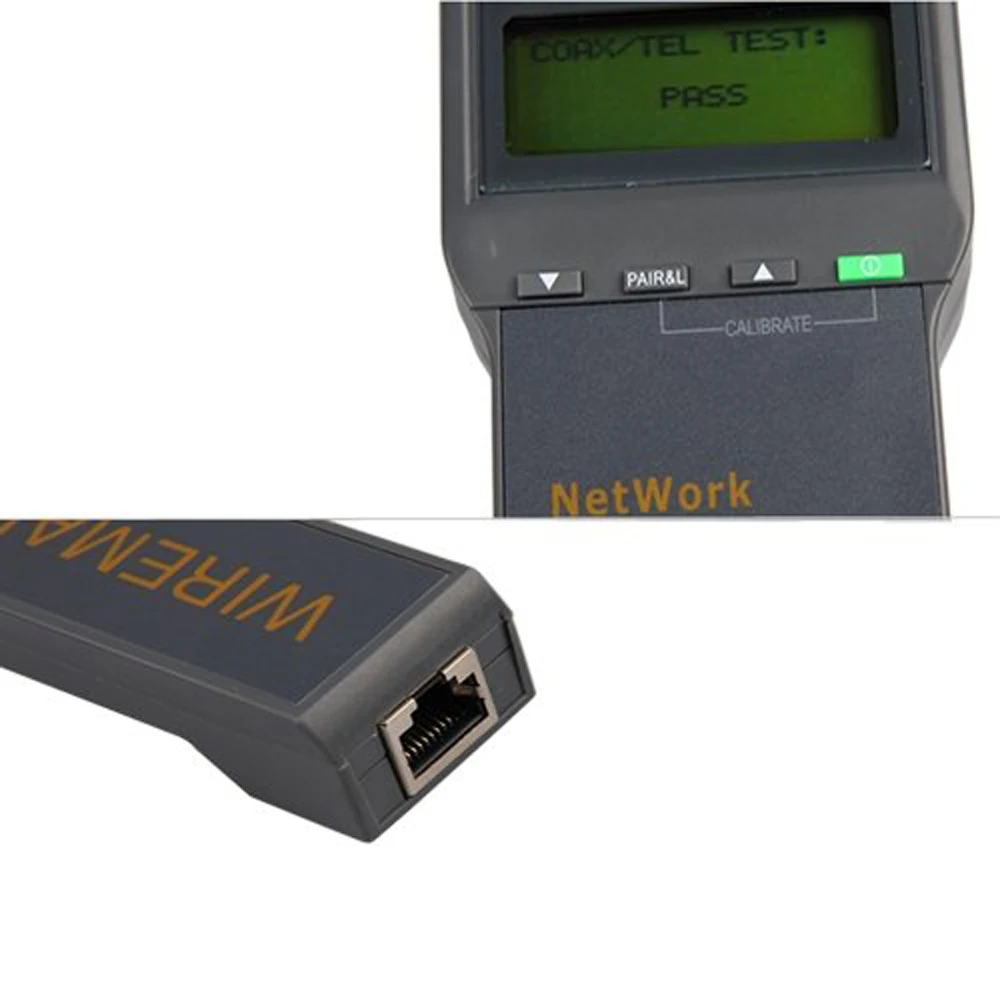 Free shipping!SC8108 CAT5 RJ45 Network LAN Length Cable Tester Meter |