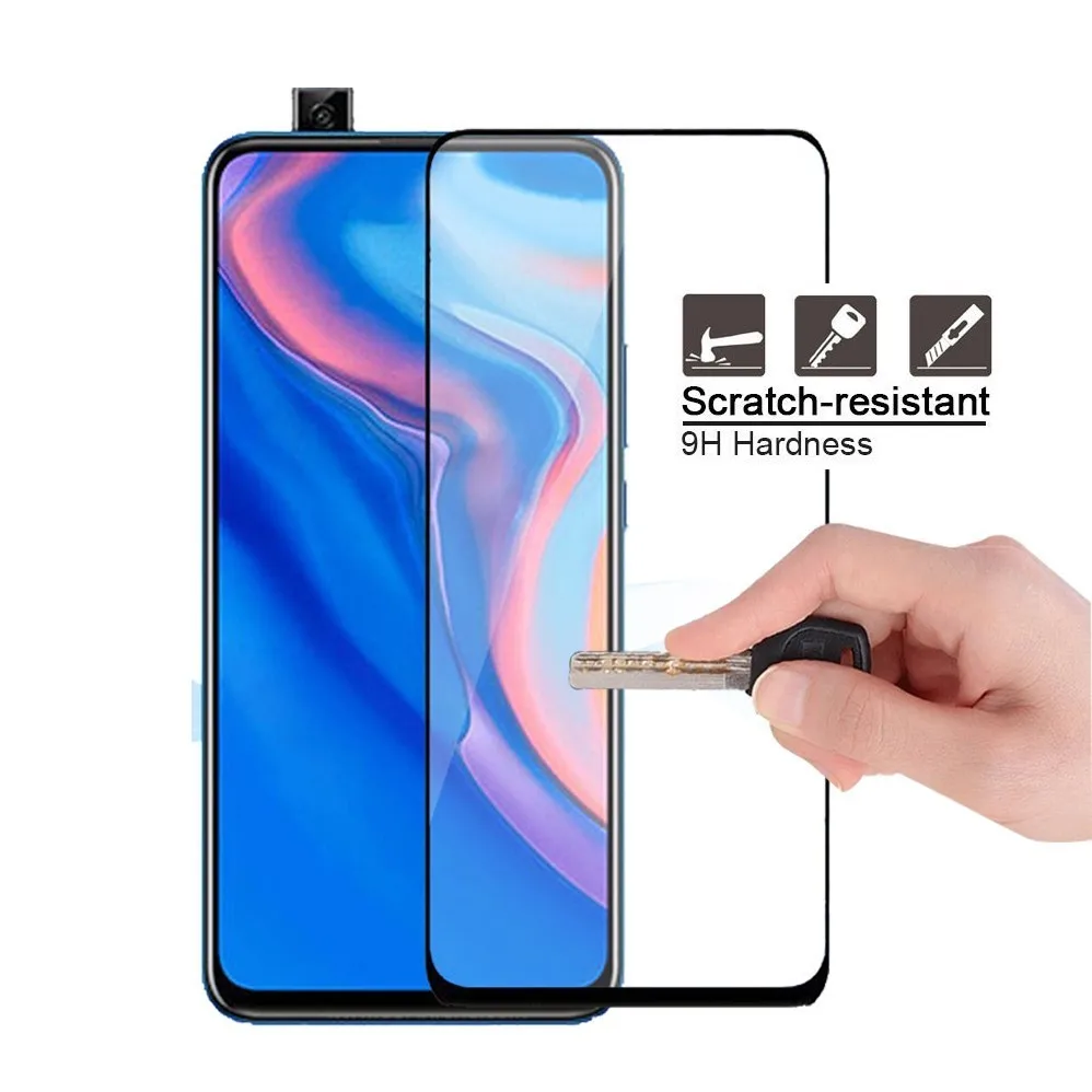 9D Защитное стекло для huawei P Smart Plus Z Защитное стекло для экрана полное покрытие пленка нет для huawei i Psmart Plus Z