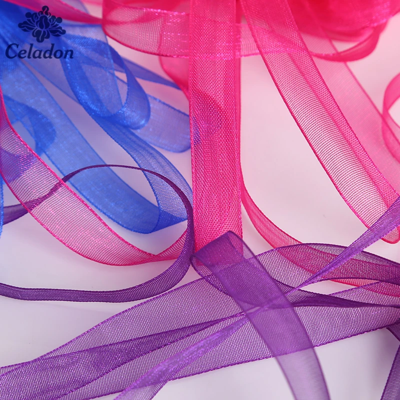 Лента из органзы 10 мм 20 ярдов/партия|organza ribbon|ribbon for weddingribbon ribbon |