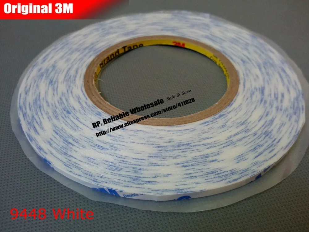 (2 мм * 50 м) Двухсторонняя клейкая лента липкая для iphone Samsung телефон LCD/сенсорная