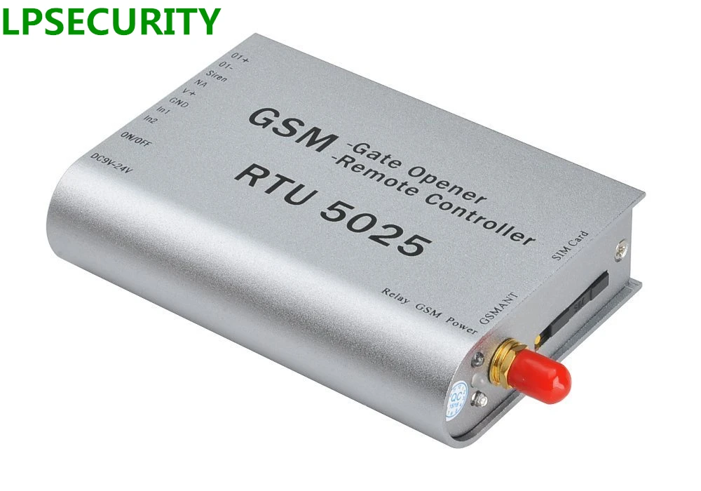 LPSECURITY GSM ворот управление доступом/GSM GPRS пульт дистанционного управления вызов.
