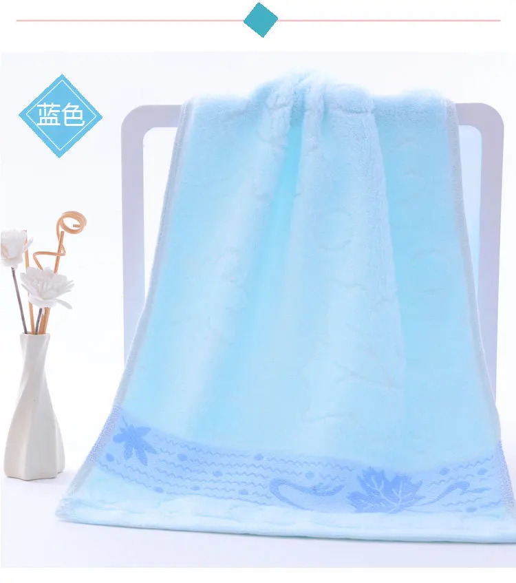 3 шт./лот полотенца для лица с рисунком кленовых листьев 100% хлопковое банное