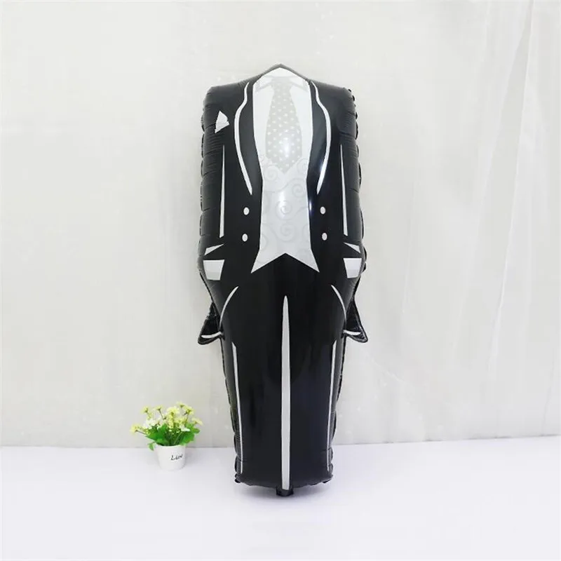 57*118 см Жених и невеста свадебное платье фольги воздушный шар на свадьбу