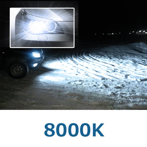 8000K LEADTOPS H7 H4 светодиодный фар автомобиля H1 H3 H8 H9 светодиодный H11 881 H27 9004 9905 9006 лампочка 12 V 6000 K 8000 K 4300 K 3000 K фары будут - Испускаемый цвет: 8000K