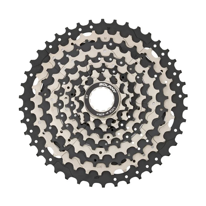 BOLANY 10 S 11-42 T MTB набор звездочек со встроенной трещоткой для горного велосипеда