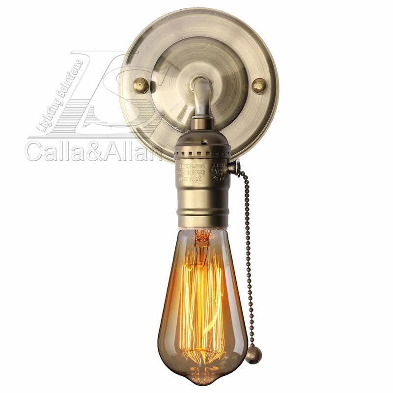 E27 винтажный промышленный настенный светильник для дома Ретро Декор Эдисона |