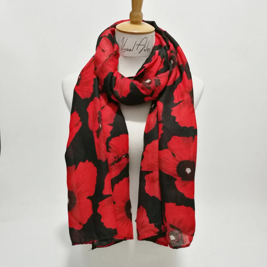 Осень-зима 2020 Модный женский саржевый шарф из вискозы с кисточками женские