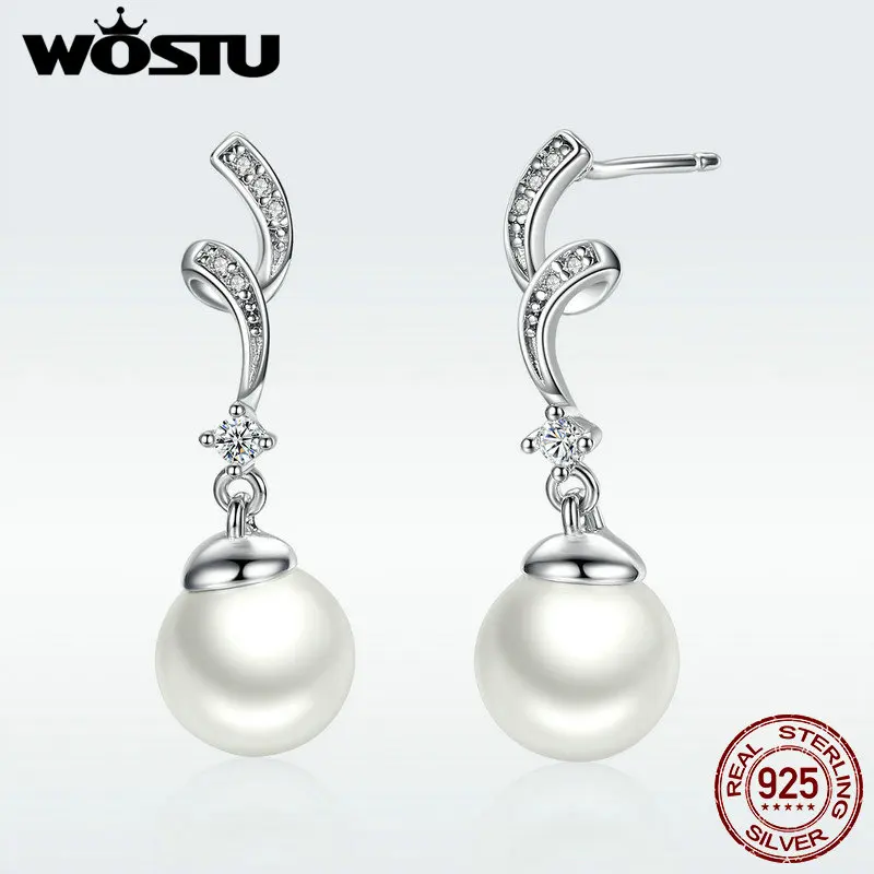 Женские серьги подвески из серебра 100% пробы с жемчугом|earrings for|dropping earrings for womendrop |