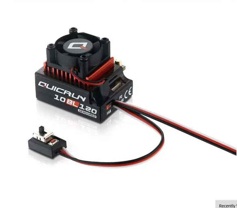 Бесщеточный контроллер скорости Hobbywing QUICRUN 10BL120 сенсорный 120A 10BL60 60A 2 3S Lipo для