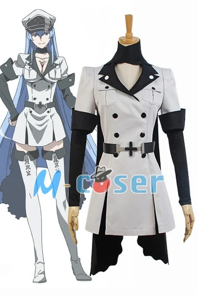 1 компл./лот горячий аниме Akame ga KILL! Костюм для косплея Esdeath Empire|apparel tights|costume businesscostum