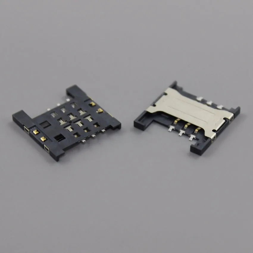 ChengHaoRan 10 шт./лот держатель слота для SIM карты Разъем Гнездо ZTE U880 N880 U830 U506 v880
