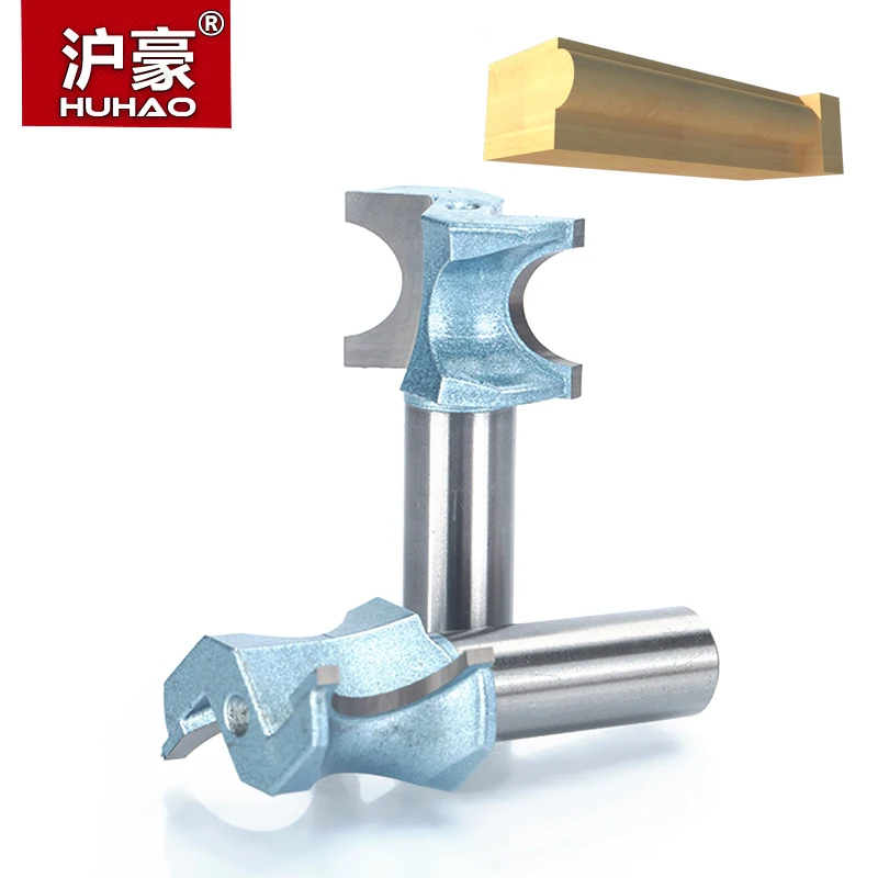 

Huhao 1 шт. 1/2 "1/4" хвостовик полукруглый бит промышленного класса фрезы Фрезы для дерева концом Деревообработка инструмент Фреза