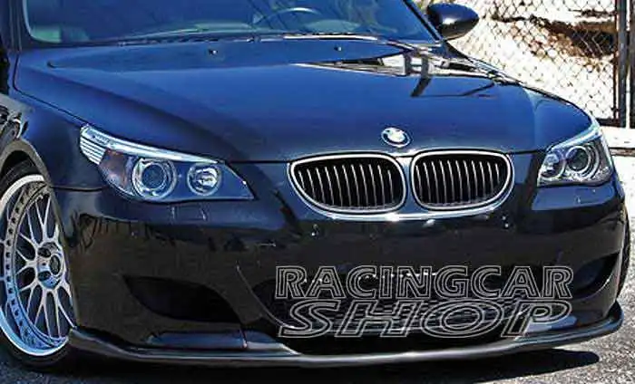 Неокрашенный H стиль передний губа под спойлер для BMW 5 SERIES E60 M5 FRNOT бампер B024F|spoiler for