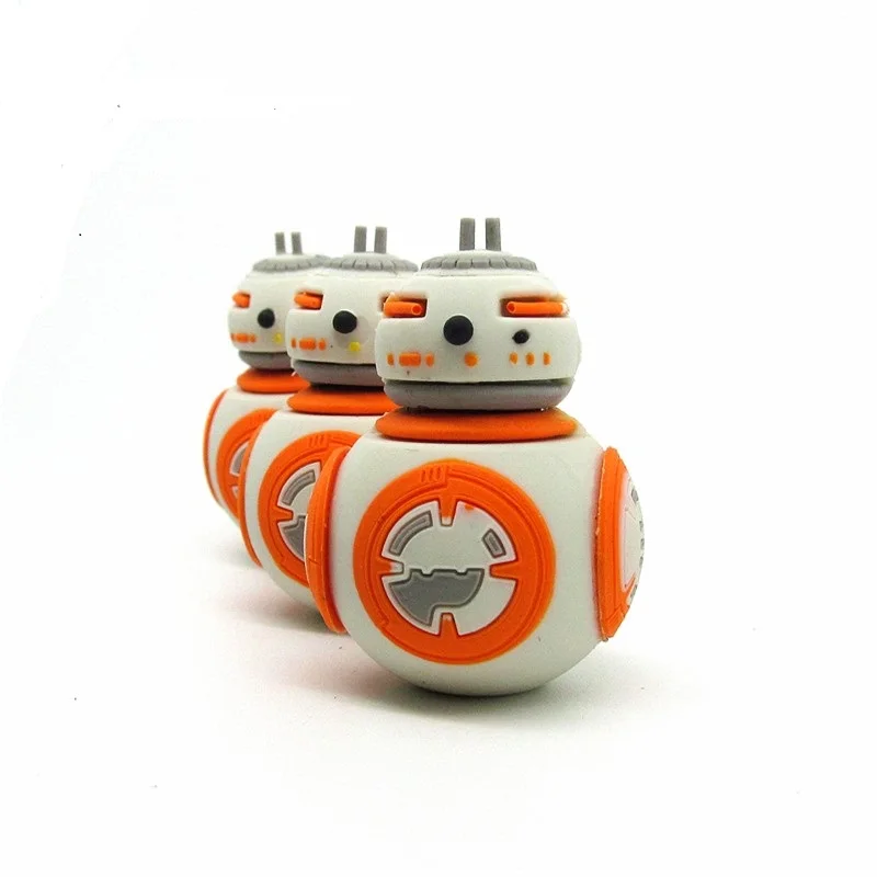 Милый Звездные войны bb 8 флэш накопитель usb mini BB8 робот компьютер подарок карта