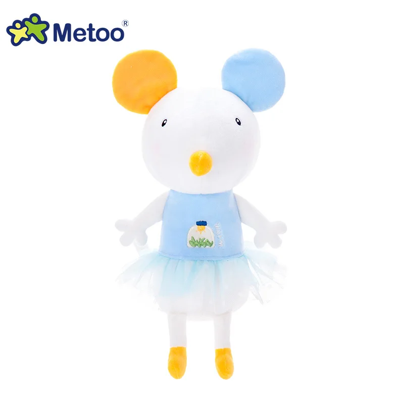 28 см мышь Metoo Кукла Мягкие игрушки Плюшевые животные детские игрушки для девочек Дети Мальчики Kawaii детские плюшевые игрушки мультфильм мягкие игрушки - Цвет: 5