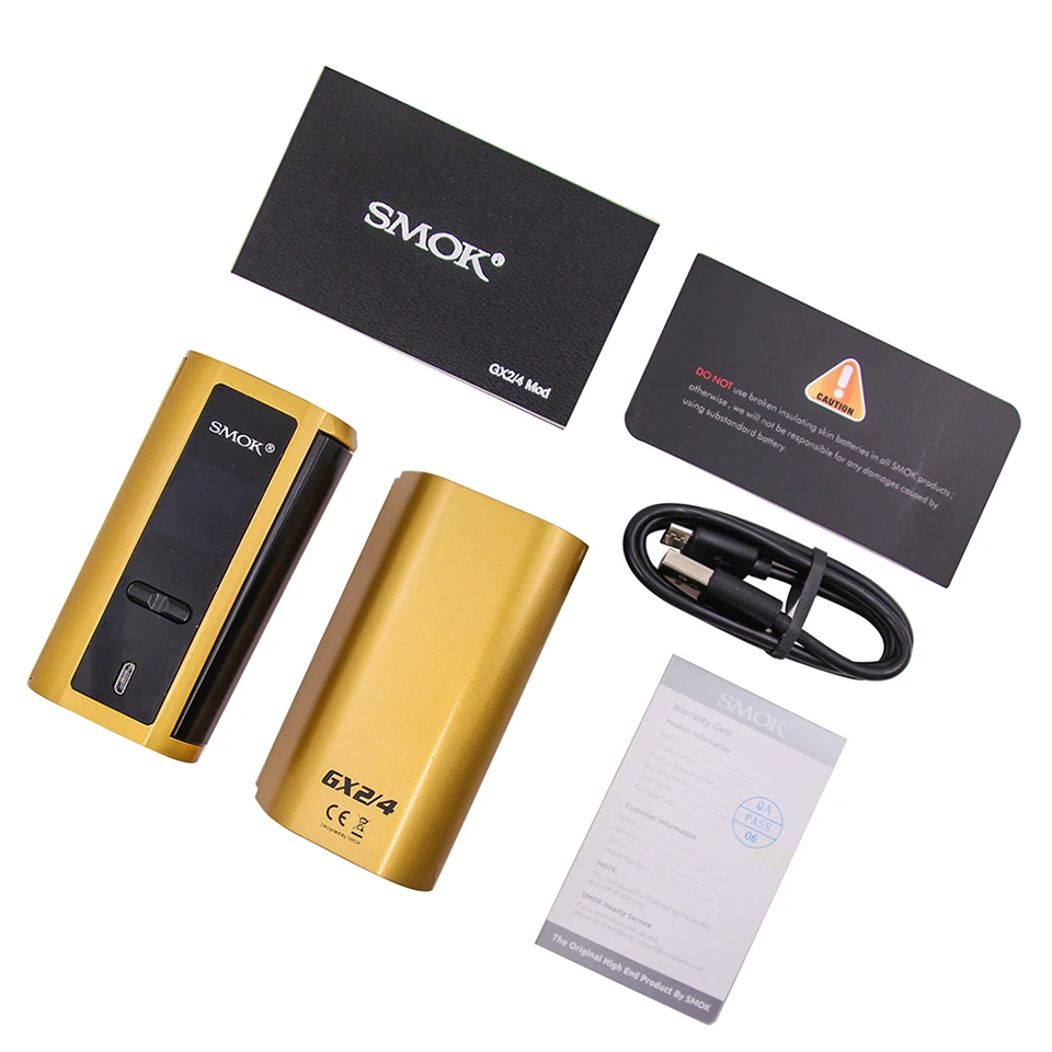 Оригинальный SMOK GX2/4 TC vw электронная сигарета MOD 350 Вт 220 коробка мод мощный 18650