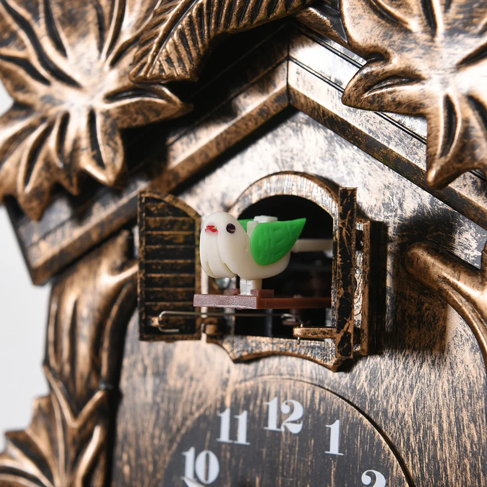Часы Cuckoo для гостиной настенные часы будильник с птицами современные короткие