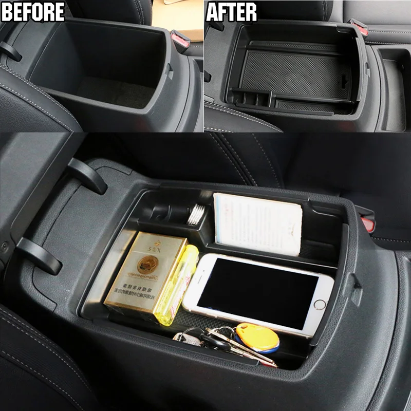 Armrest Storage Box For Kia Sportage Ql AT DRIVE 2016 2020 2017 Arm Rest Bin Center Console Organizer Glove Tray Pallet Holder|armrest storage