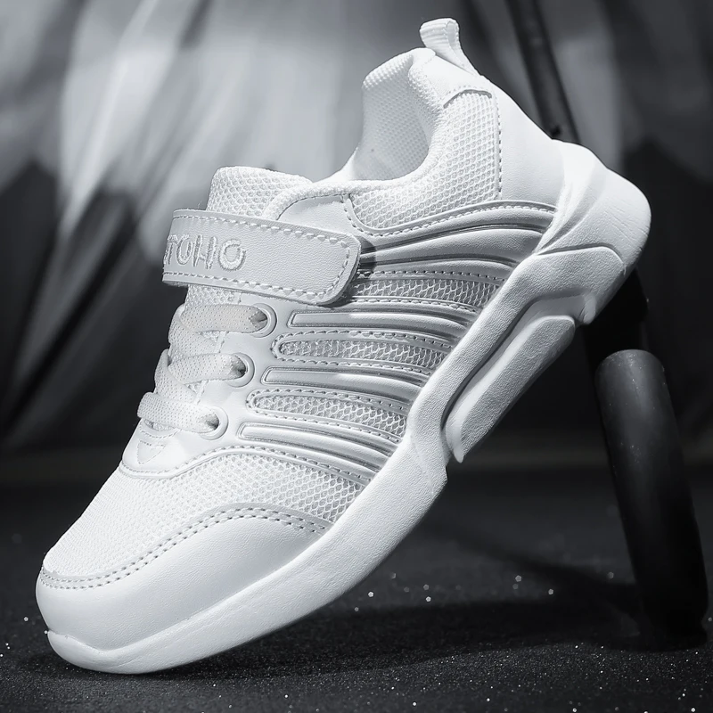 2018 летние новые стильные кроссовки для мальчиков детские спортивная обувь