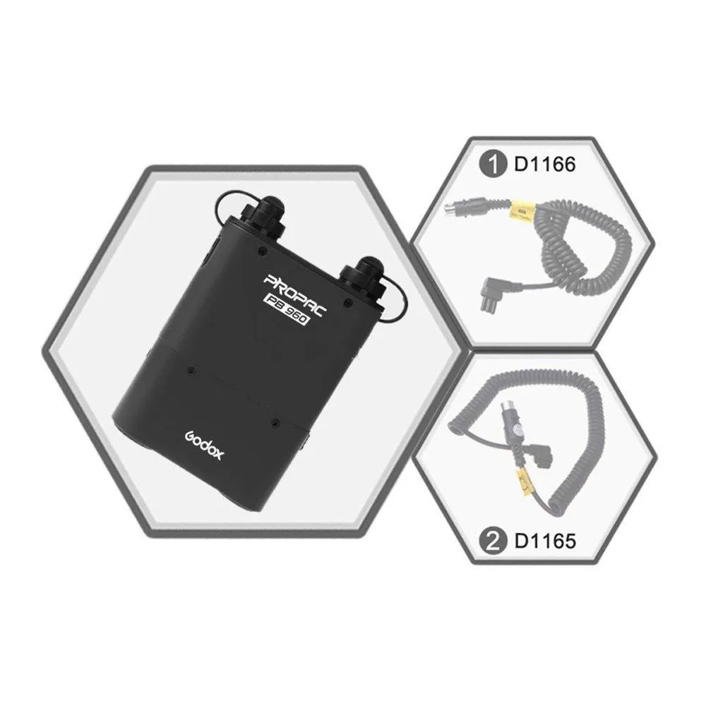 Godox оранжевый PB960 Dual Выход Speedlite упаковка батареек 4500 ма ч для цифровой зеркальной
