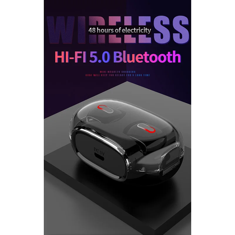 G2 наушники вкладыши TWS с Беспроводной Bluetooth 5 0 3D стерео сенсорное управление микр