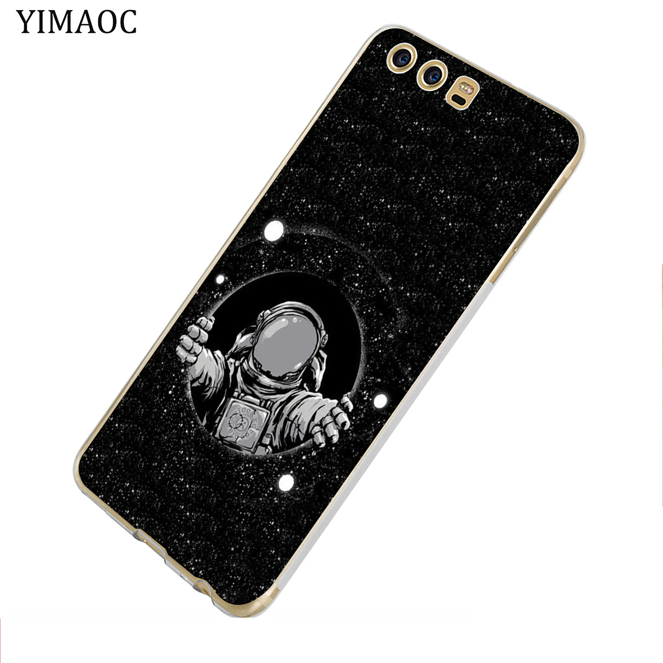 Мягкий чехол moon astronaut universe Starry star Space для Huawei Y7 Y6 Y9 Prime 2018 Honor 20 10 8 8C 8X 9X 9 Lite 7X 7C 7A