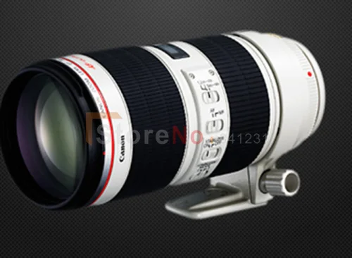 Маленькое Белое кольцо для штатива камеры canon 70-200 F4.0 бесплатная доставка |