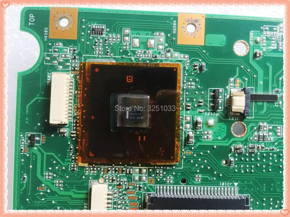 Материнская плата для ноутбука ASUS N61JA HM55 поддержка процессора i3 i5 REV2.1 бесплатная