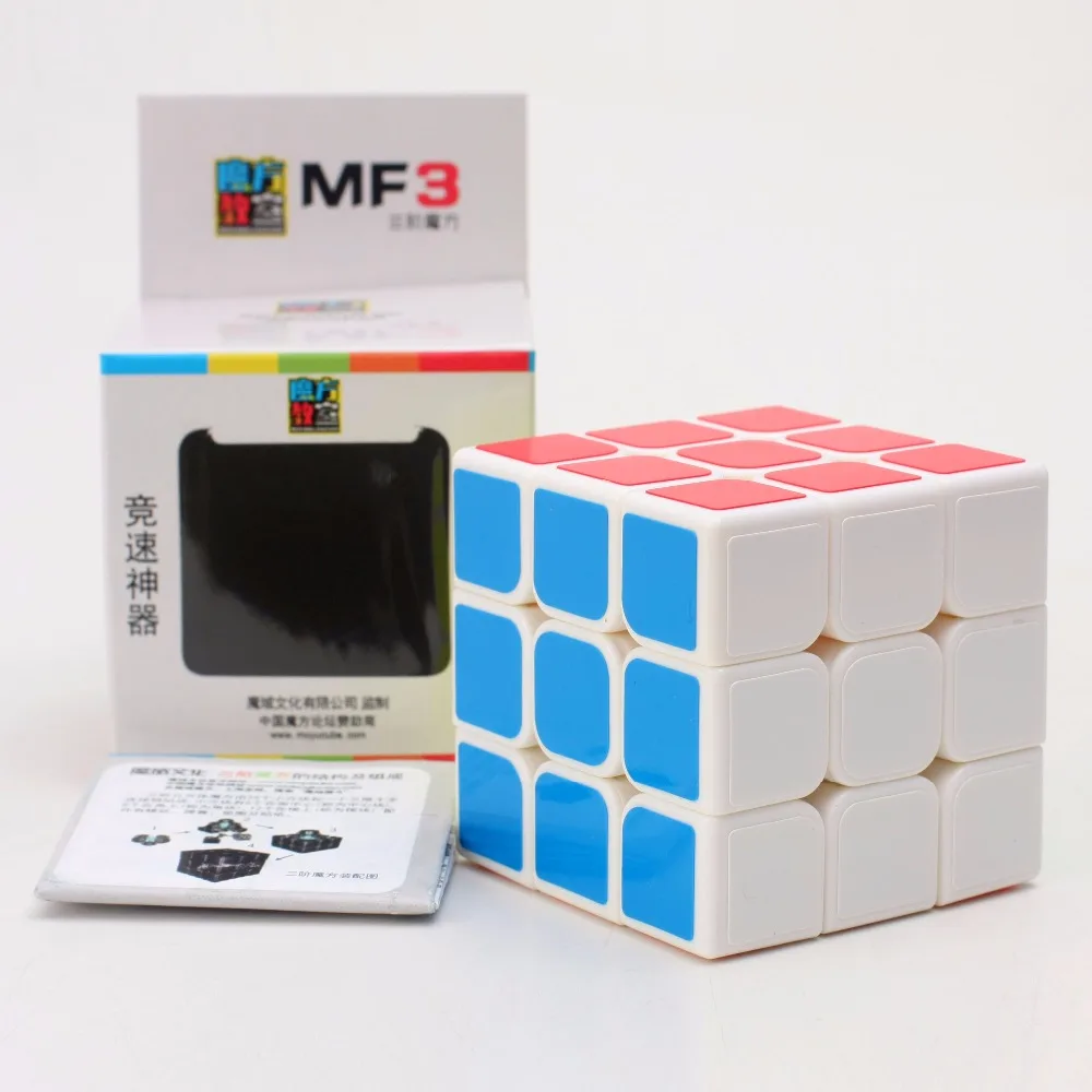 Moyu MF3 3x3x3 3x3 профессиональный скоростной магический куб головоломка черный/белый