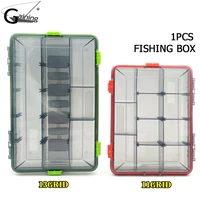 fishing box for baits waterproof plastic lure boxes fly fishing tackle fishing accessories tackle box fishing tools