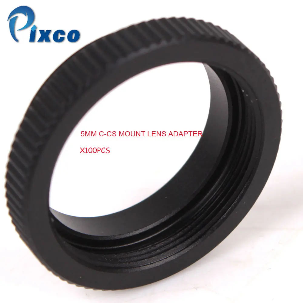 

PIXCO 100 шт., 5 мм, адаптер для объектива, Удлинительное Кольцо для камеры CC.TV