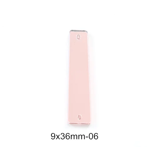 P06-9x36mm 50 шт. хрустальные зеркальные lt фиолетовые пришивные стразы неправильной формы акриловые зеркальные пришивные стразы lt фиолетовые Пришивные для одежды B3604 - Цвет: P06-9x36mm