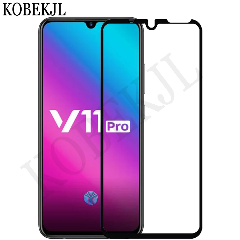 Screen Protector For Vivo V11 Tempered Glass Pro Protective Film Full Cover V11i V 11 1804 V11Pro VivoV11 i | Мобильные телефоны и