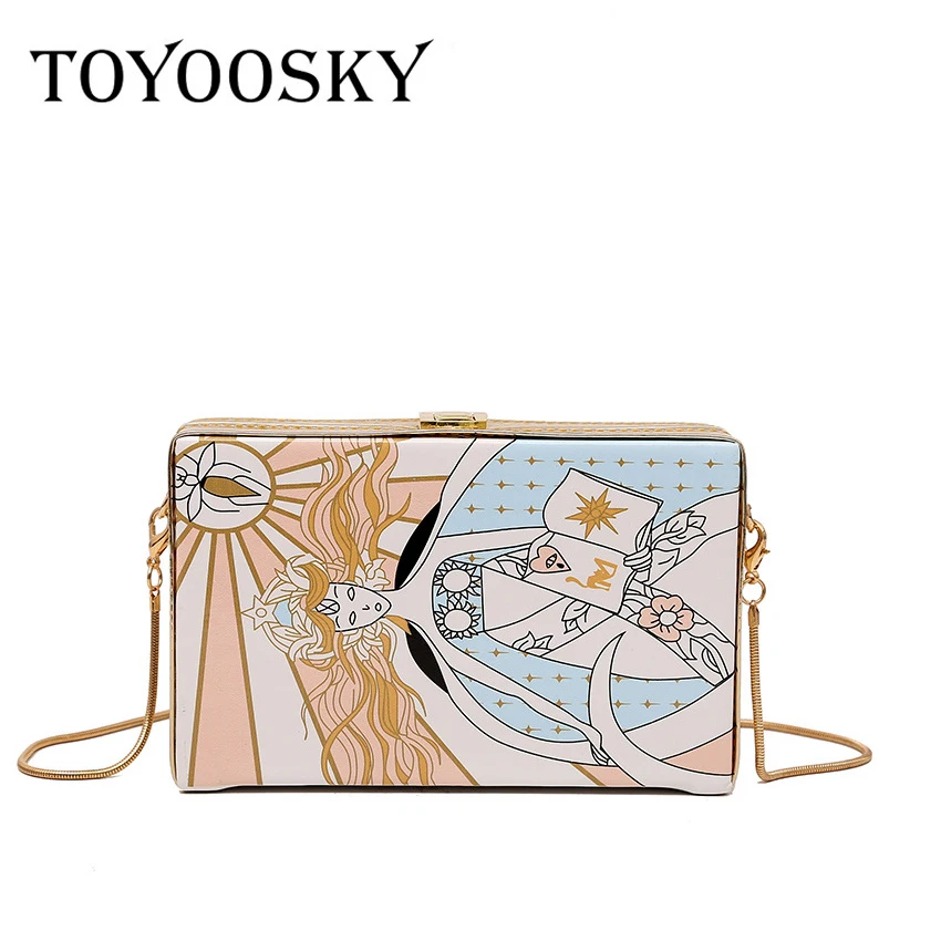 Сумка мессенджер TOYOOSKY женская сумка из искусственной кожи высокого качества с