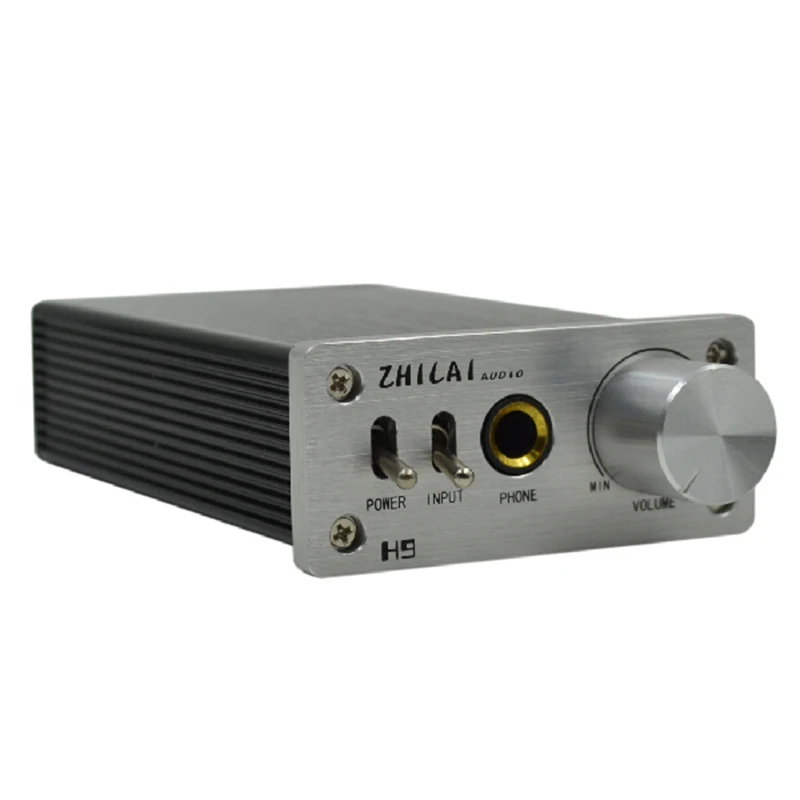 2016 ZHILAI H9 DC 24 В Цифровой HIFI Усилитель Для Наушников TPA6120A2 Чип + Адаптер Plug Блок