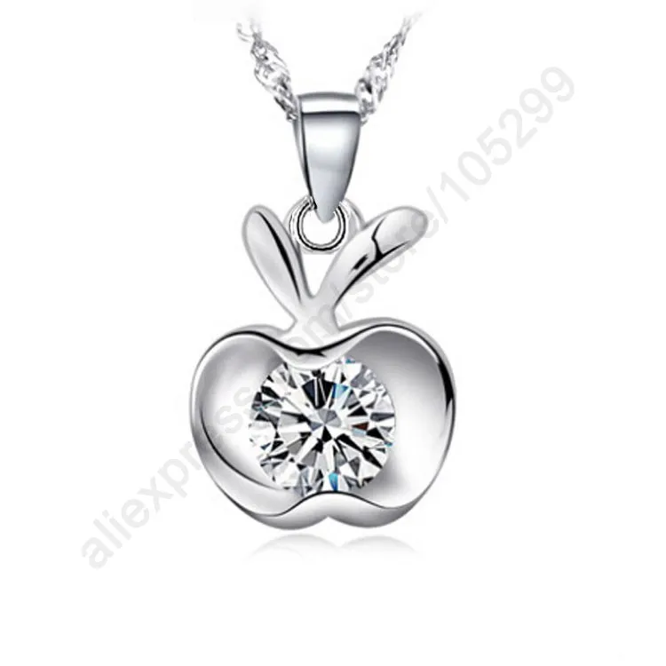 

New Arrival Jewelry Sets 925 Sterling Silver Real Plated Cubic Zircon Lever Back Earrings Pendant Necklaces