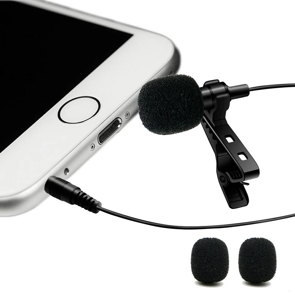 OLLLY portable microphone 3.5mm lavalier mobile phone mini small karaoke | Электроника
