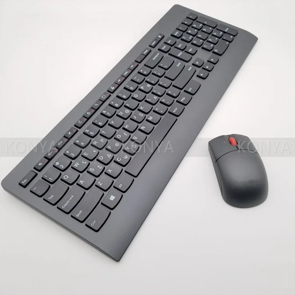 Новинка Сверхтонкая Беспроводная Клавиатура Lenovo Thinkpad KBRF3971 W/ Mouse 00XH317|Комплекты