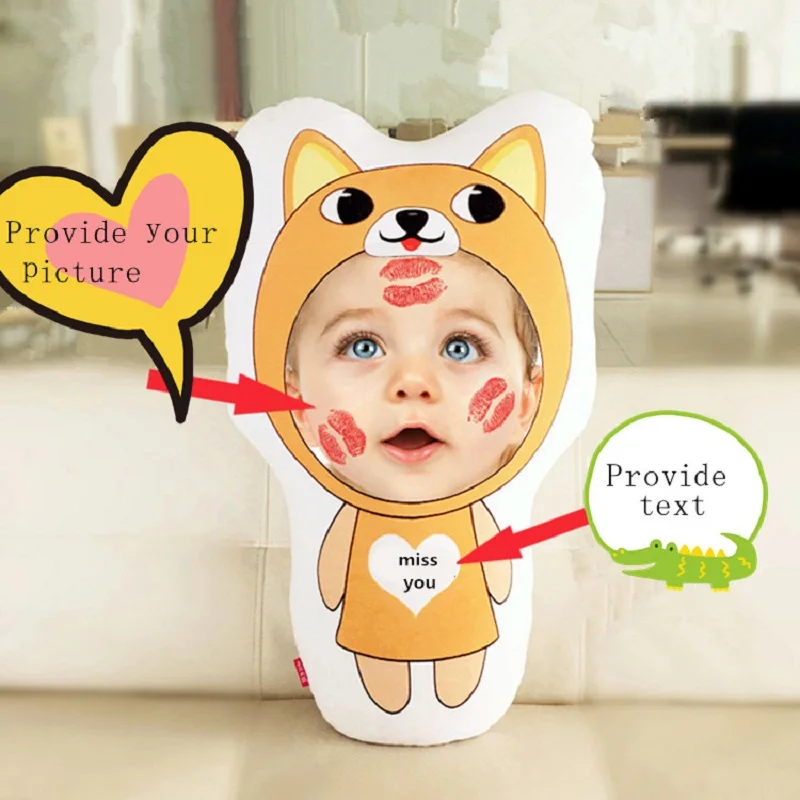 Habinisi DIY Фото пользовательские творческий плюшевые куклы Китайский Зодиак кукла